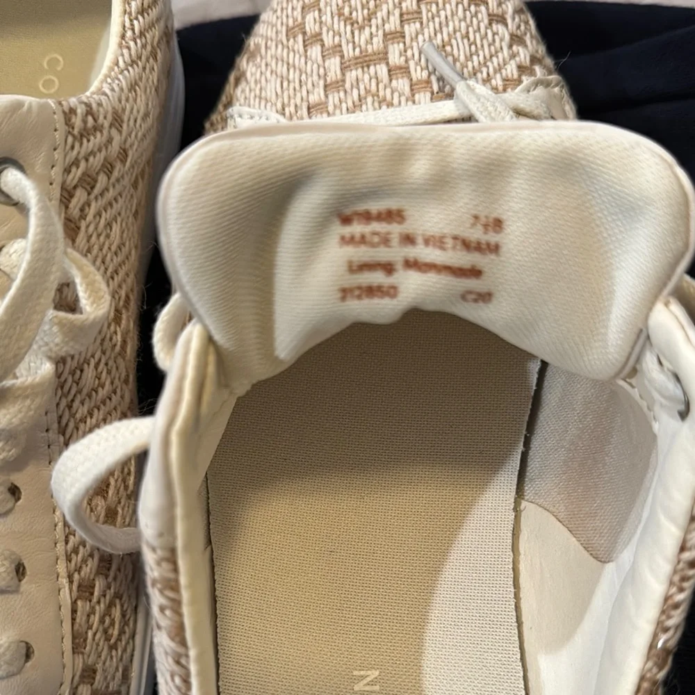 Cole Haan Women's Tan Sneakers Size 7.5 - Picture 5 of 5